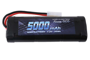 Gens Ace NiMH 7.2V 5000mAh with Tamiya Connector - DC Models